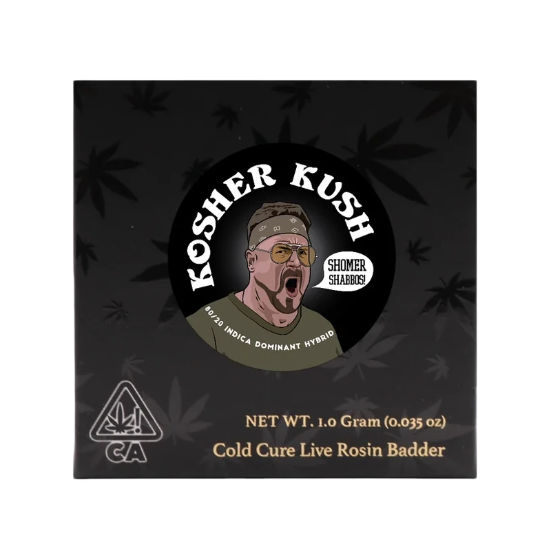 Kosher Kush Live Rosin Badder (Tier 1) 1G