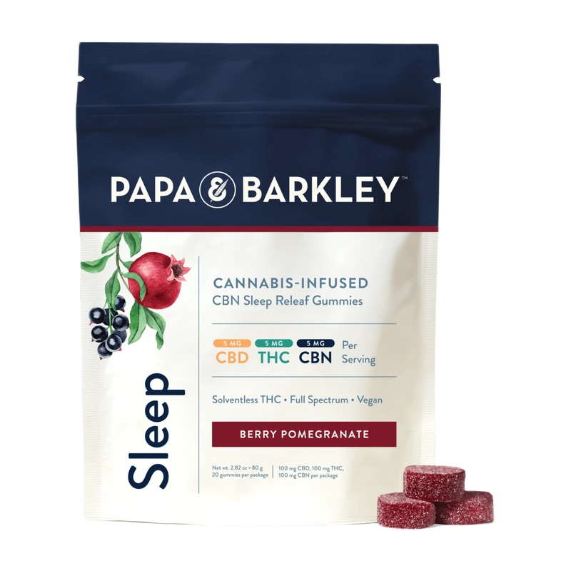 Berry Pomegranate Gummy 1:1:1 CBD:THC:CBN 20 Pack 100MG