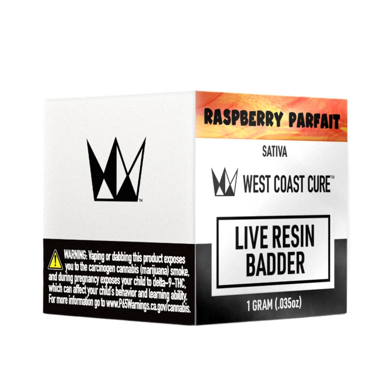 Raspberry Parfait Live Resin Badder 1G
