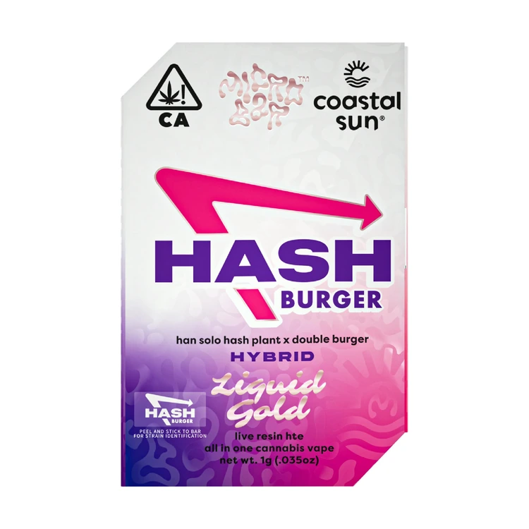 Micro Bar: Hash Burger Live Resin All in One (Coastal Sun) 1G