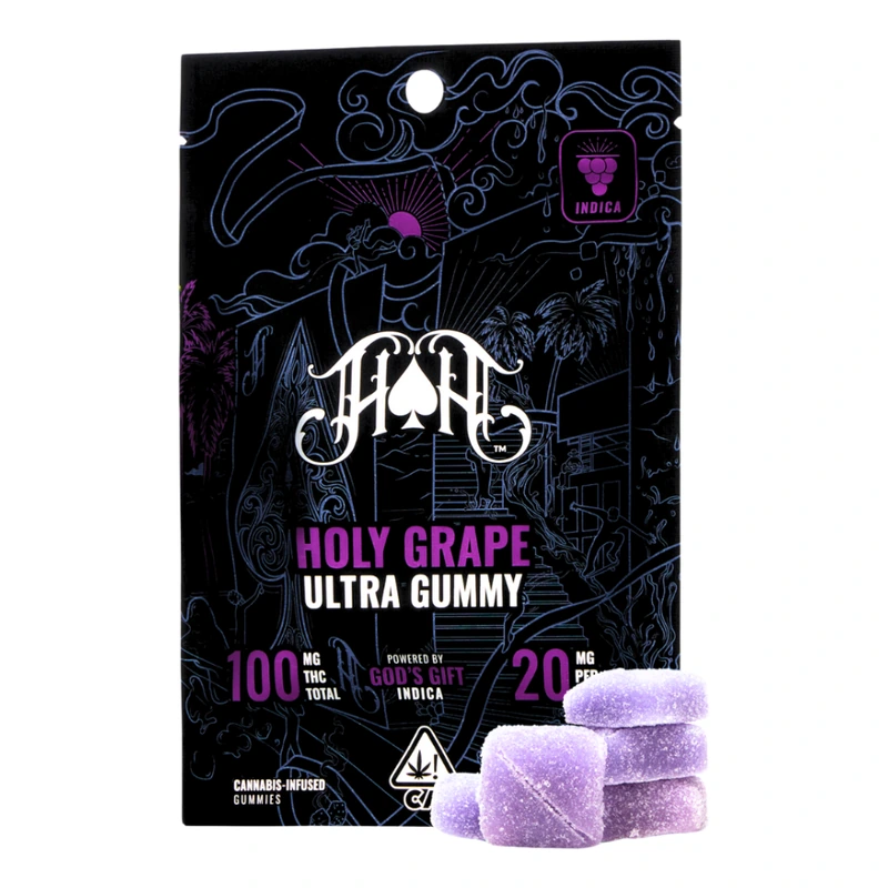 Holy Grape Gummy 5 Pack 100MG