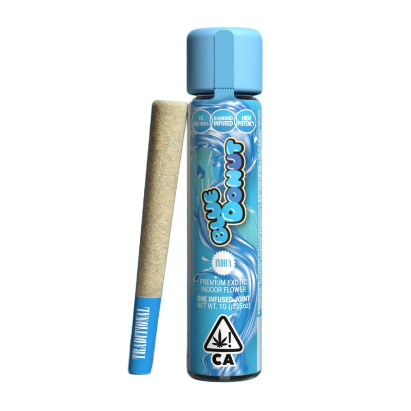 Blue Donut Infused Pre-roll Single 1G