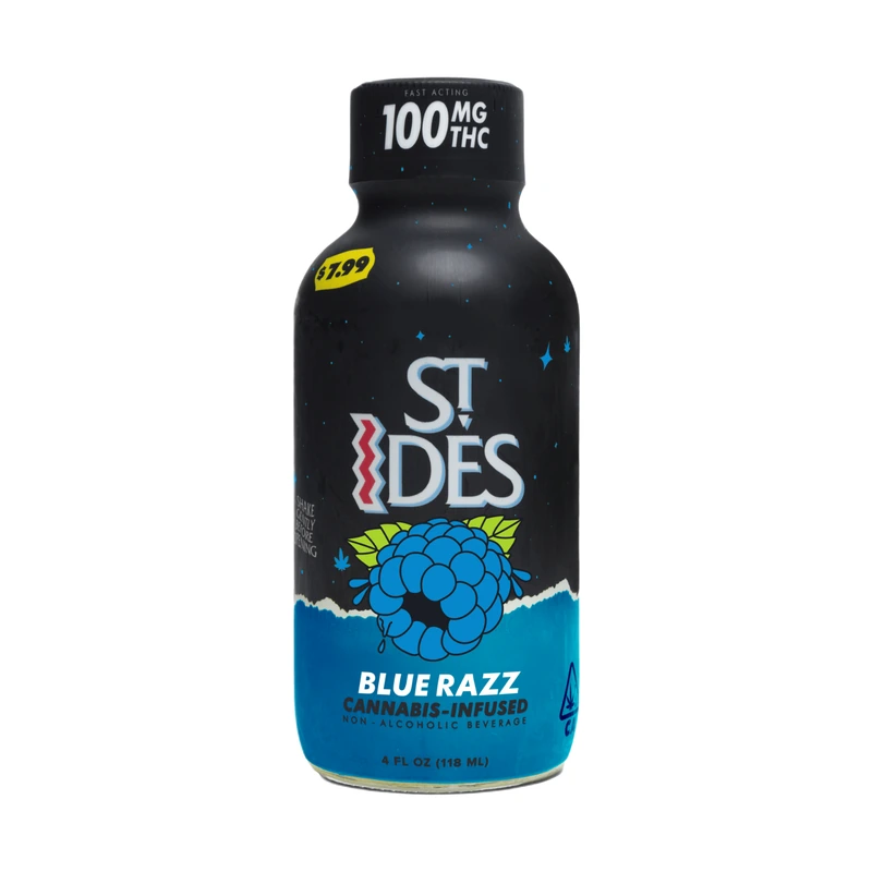 Blue Razz Shot Single 100MG