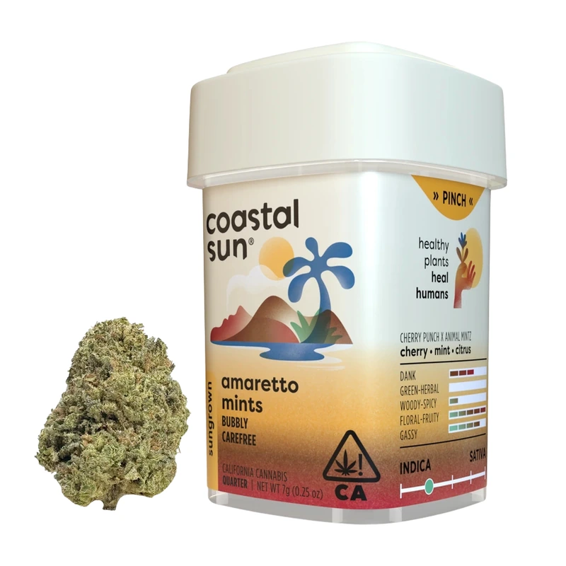 Coastal Sun: Amaretto Mints