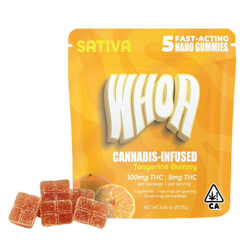 Tangerine Gummy 5 Pack 100MG