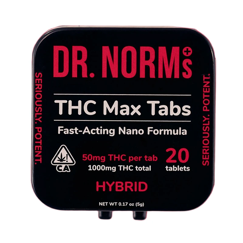 THC Max Hybrid Tablet 20 Pack 1000MG