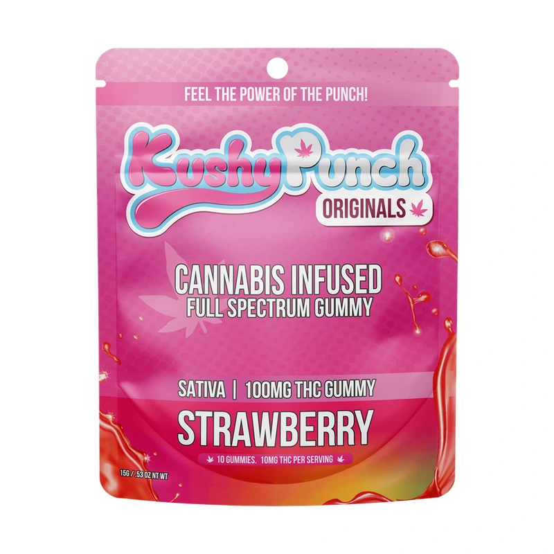 Strawberry Gummy 10 Pack 100MG