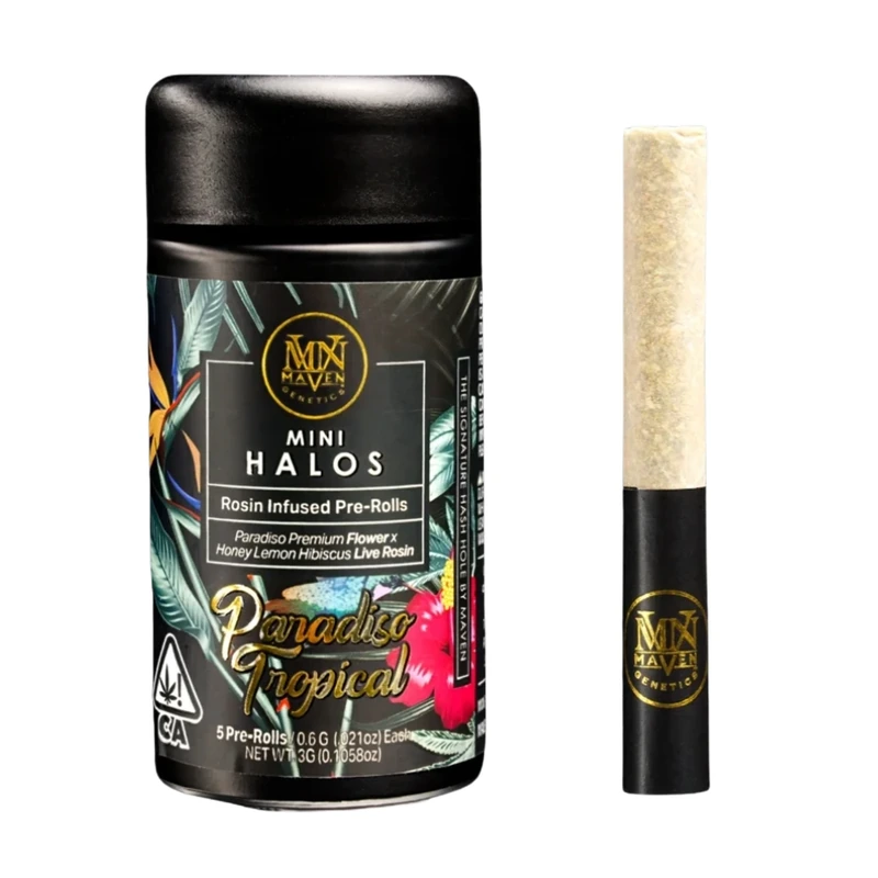 Paradiso Tropical Rosin Infused Pre-roll 5 Pack 3G
