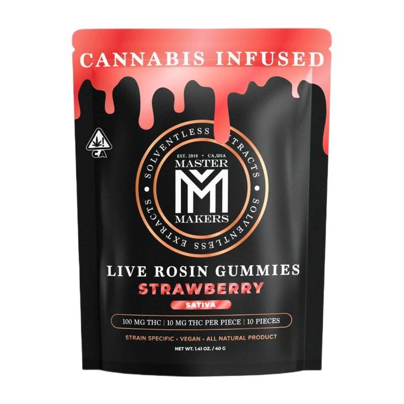 Full Spectrum Strawberry Crisp Rosin 1G