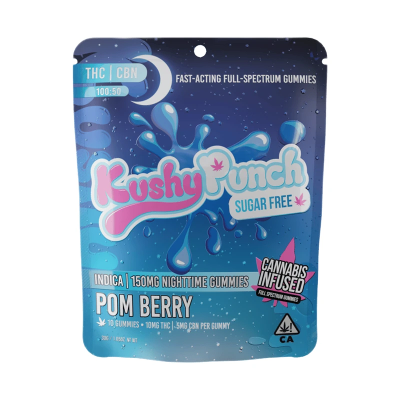 Pom Berry Gummy 2:1 THC:CBN 10 Pack 100MG