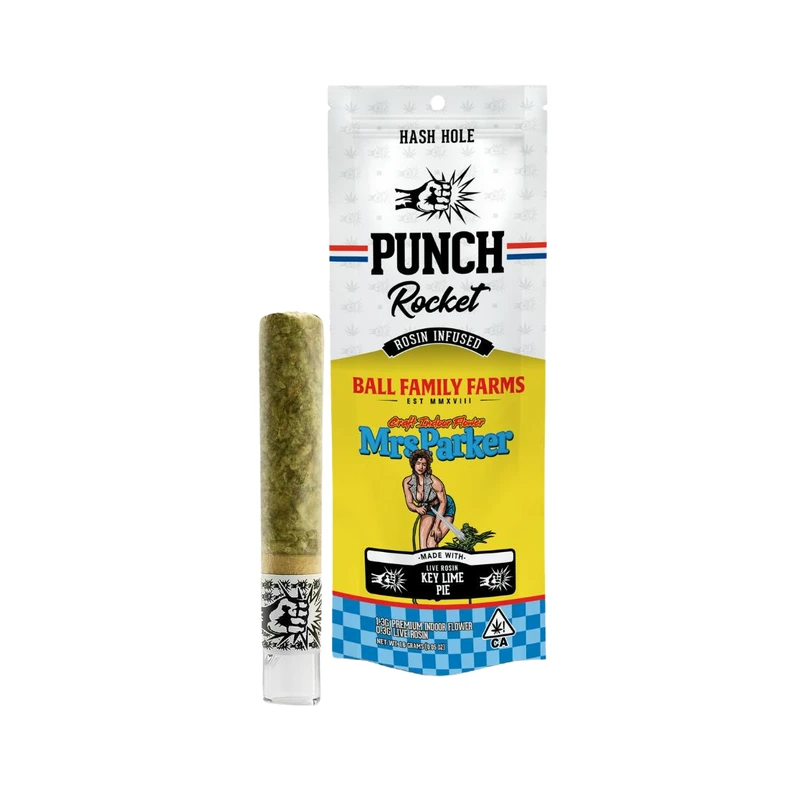 Mrs. Parker x Key Lime Pie Infused Hash Hole Single (Ball Family Farms) 1.6G
