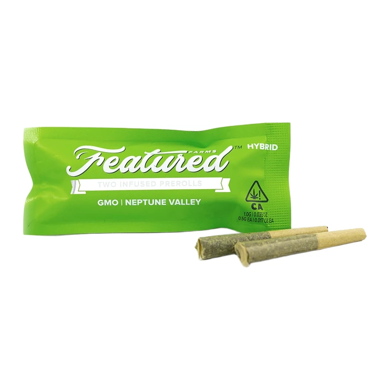 Ghost OG Infused Pre-roll (Featured Farms) 2 Pack 1G