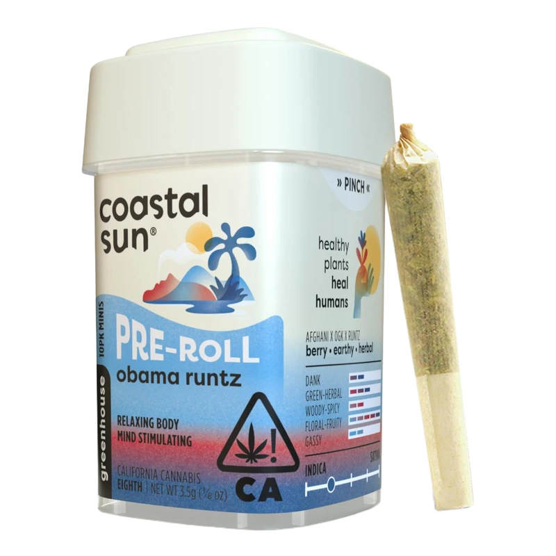 Obama Runtz Pre-roll 10 Pack 3.5G