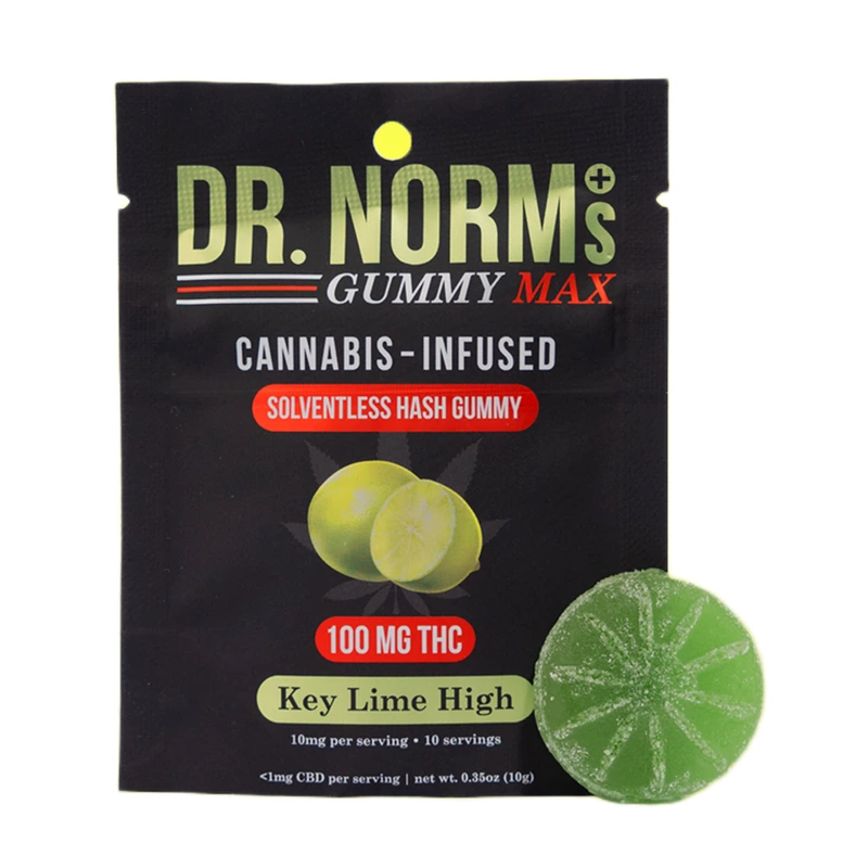Key Lime High Hash Gummy Single 100MG