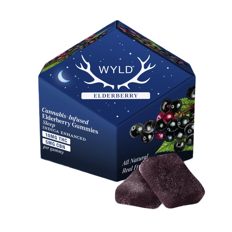 Elderberry Gummy 2:1 THC:CBN 10 Pack 100MG