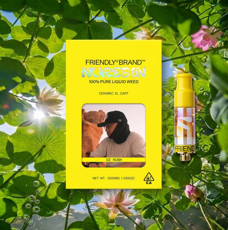 OZ Kush Live Resin Cartridge 1G
